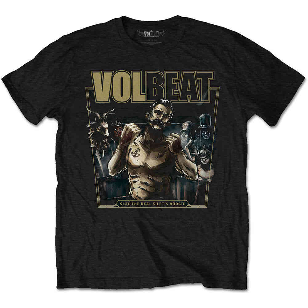 Volbeat - Seal The Deal Mens Tshirt - Black